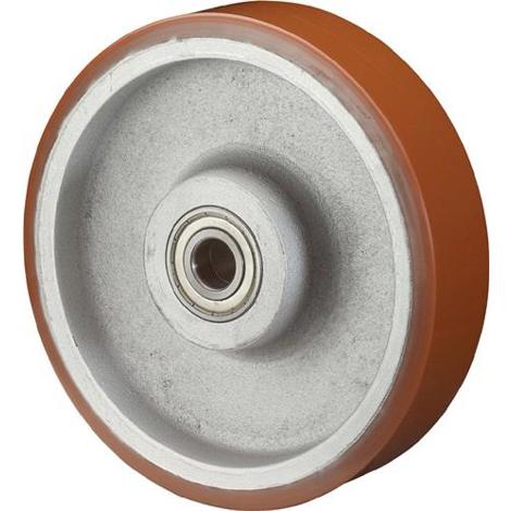 Ersatzrad 150mm - Traglast 700kg - Aluminium/Guss - Achs-Durchmesser 20mm - Nabenlänge 50mm - BS Rollen