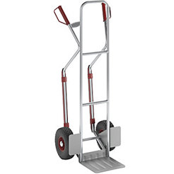 Aluminium Sackkarre Modell XL - Große und stabile Schaufel mit praktischen Gleitkufen