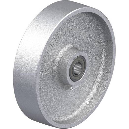 Blickle 615955 G 250/25IK Schwerlast-Rad - Gusseisen - Durchmesser 250 mm - Tragfähigkeit 1300 kg (1 Stück)