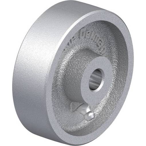 Blickle 7567 Schwerlast-Rad G 80/12G - 80 mm Durchmesser, 250 kg Tragfähigkeit, 1 Stück | Gusseisenrad