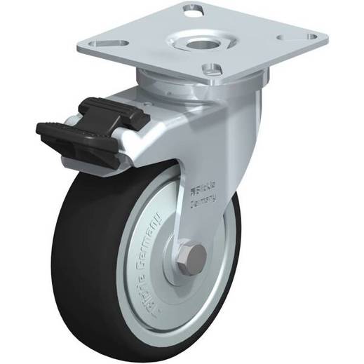 Blickle LPA-PATH 75KF-FI Lenkrolle mit Feststeller - Rad-Durchmesser: 75 mm, Tragfähigkeit: 75 kg, 1 Stück, Apparaterolle